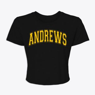 Andrews Indiana Varsity Women's Crop Top