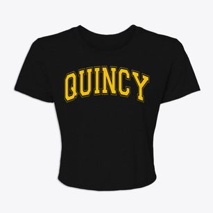 Quincy Wisconsin Varsity Women's Crop Top