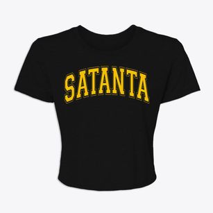 Satanta Kansas Varsity Women's Crop Top