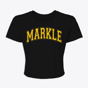 Markle Indiana Varsity Women's Crop Top