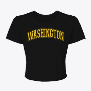 Washington Kansas Varsity Women's Crop Top