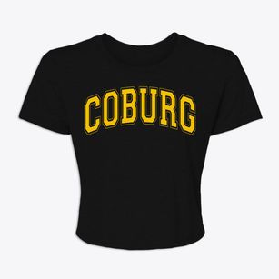Coburg Oregon Varsity Women's Crop Top