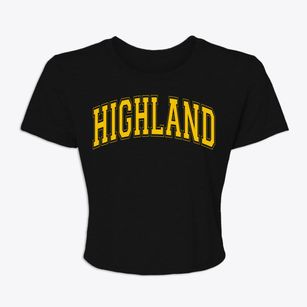 Highland Kansas Varsity Women's Crop Top