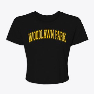 Woodlawn Park Kentucky Varsity Women's Crop Top