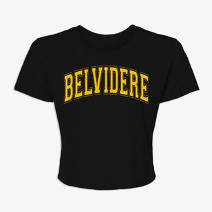 Belvidere Illinois Varsity Women's Crop Top