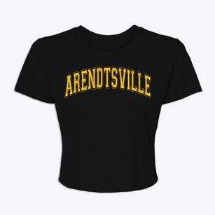Arendtsville Pennsylvania Varsity Women's Crop Top