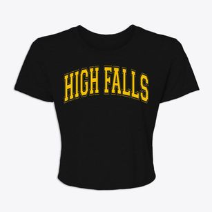 High Falls New York Varsity Women's Crop Top
