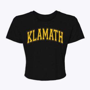 Klamath California Varsity Women's Crop Top