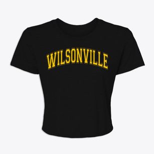 Wilsonville Oregon Varsity Women's Crop Top
