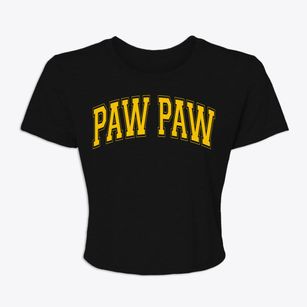 Paw Paw Illinois Varsity Women's Crop Top