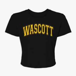 Wascott Wisconsin Varsity Women's Crop Top