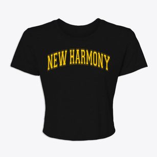 New Harmony Indiana Varsity Women's Crop Top
