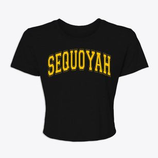 Sequoyah Oklahoma Varsity Women's Crop Top