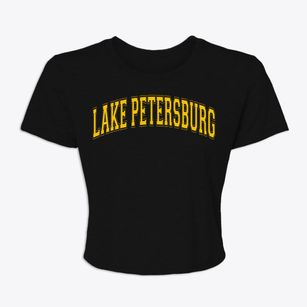Lake Petersburg Illinois Varsity Women's Crop Top