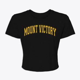 Mount Victory Ohio Varsity Women's Crop Top