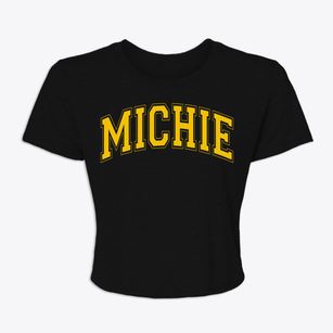 Michie Tennessee Varsity Women's Crop Top