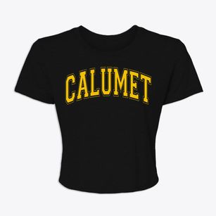 Calumet Oklahoma Varsity Women's Crop Top