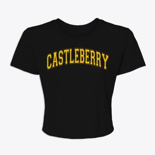 Castleberry Alabama Varsity Women's Crop Top