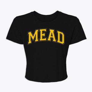 Mead Nebraska Varsity Women's Crop Top