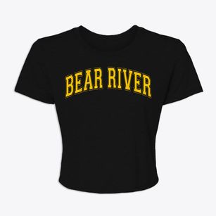 Bear River Wyoming Varsity Women's Crop Top