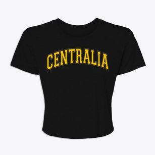Centralia Kansas Varsity Women's Crop Top