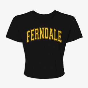 Ferndale Florida Varsity Women's Crop Top