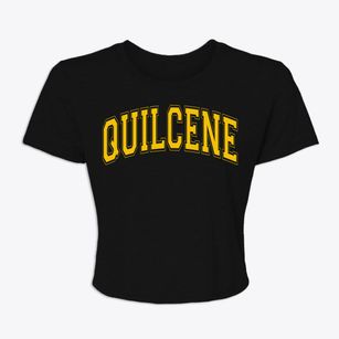 Quilcene Washington Varsity Women's Crop Top