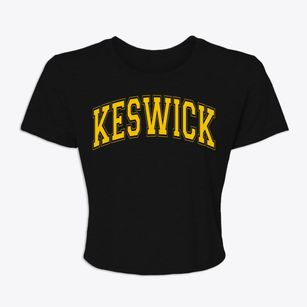 Keswick California Varsity Women's Crop Top