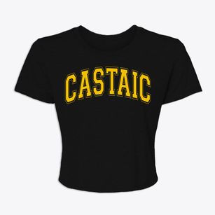 Castaic California Varsity Women's Crop Top