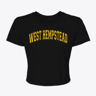 West Hempstead New York Varsity Women's Crop Top