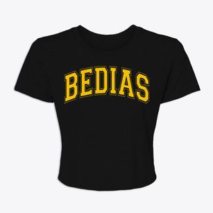 Bedias Texas Varsity Women's Crop Top