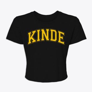 Kinde Michigan Varsity Women's Crop Top