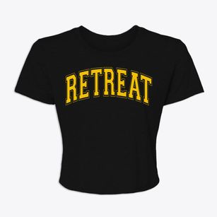 Retreat Texas Varsity Women's Crop Top