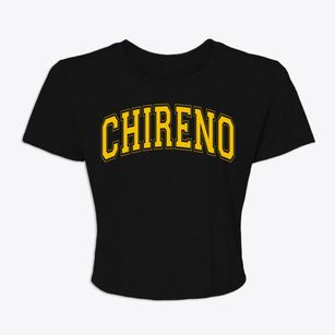 Chireno Texas Varsity Women's Crop Top
