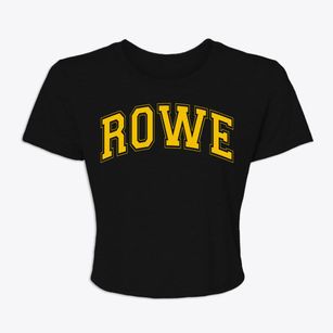 Rowe Massachusetts Varsity Women's Crop Top