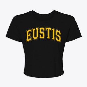 Eustis Nebraska Varsity Women's Crop Top