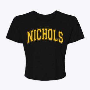 Nichols Iowa Varsity Women's Crop Top