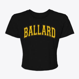 Ballard California Varsity Women's Crop Top