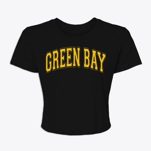 Green Bay Wisconsin Varsity Women's Crop Top