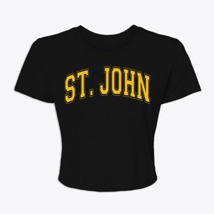 St. John North Dakota Varsity Women's Crop Top