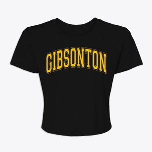 Gibsonton Florida Varsity Women's Crop Top