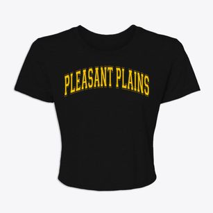 Pleasant Plains Arkansas Varsity Women's Crop Top