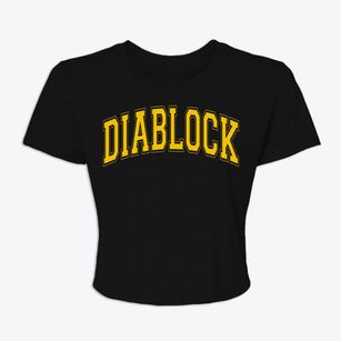 Diablock Kentucky Varsity Women's Crop Top