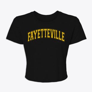 Fayetteville Ohio Varsity Women's Crop Top