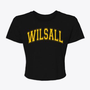Wilsall Montana Varsity Women's Crop Top