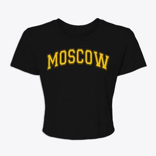 Moscow Kansas Varsity Women's Crop Top