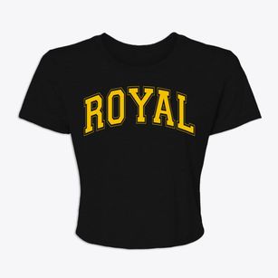 Royal Illinois Varsity Women's Crop Top