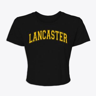 Lancaster Kansas Varsity Women's Crop Top