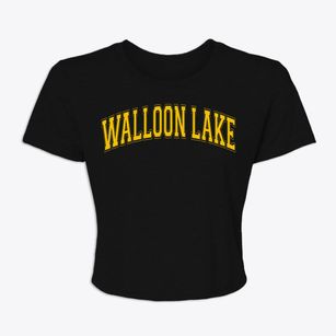 Walloon Lake Michigan Varsity Women's Crop Top