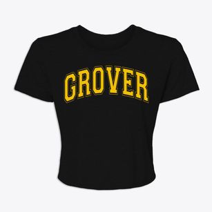 Grover Wyoming Varsity Women's Crop Top